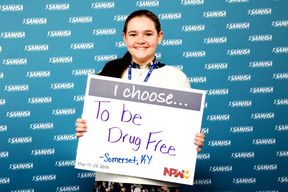 I choose...to be drug free -Somerset, KY (18158851242)
