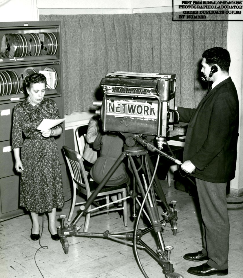 Ida Rhodes filming at IBM 001