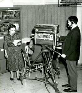 Ida Rhodes filming at IBM 001