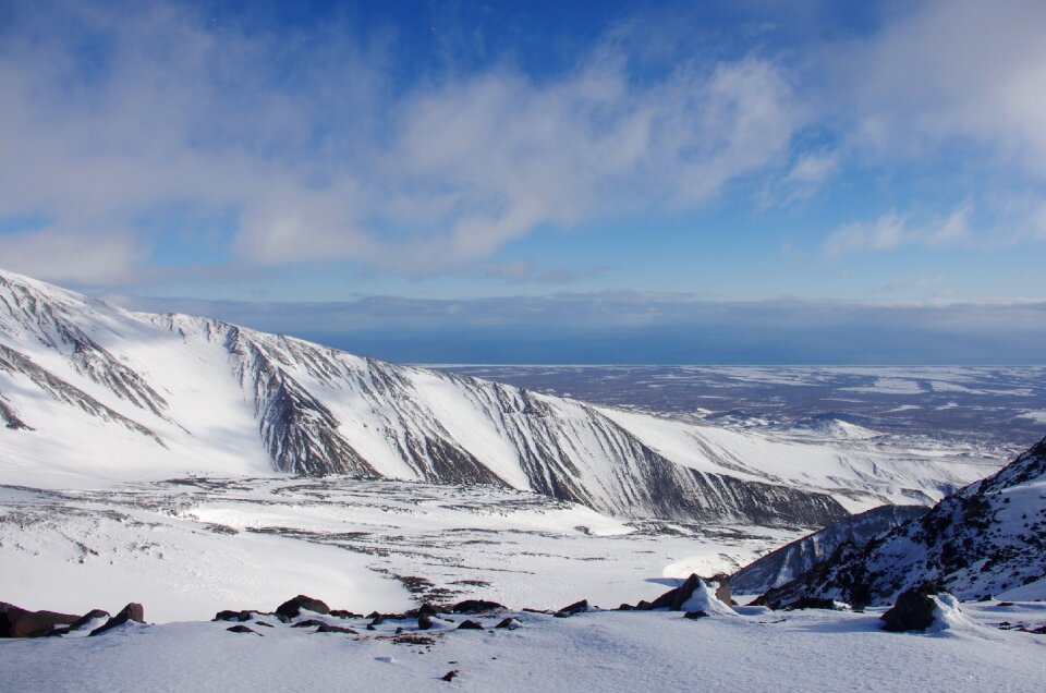 Kamchatka snow winter