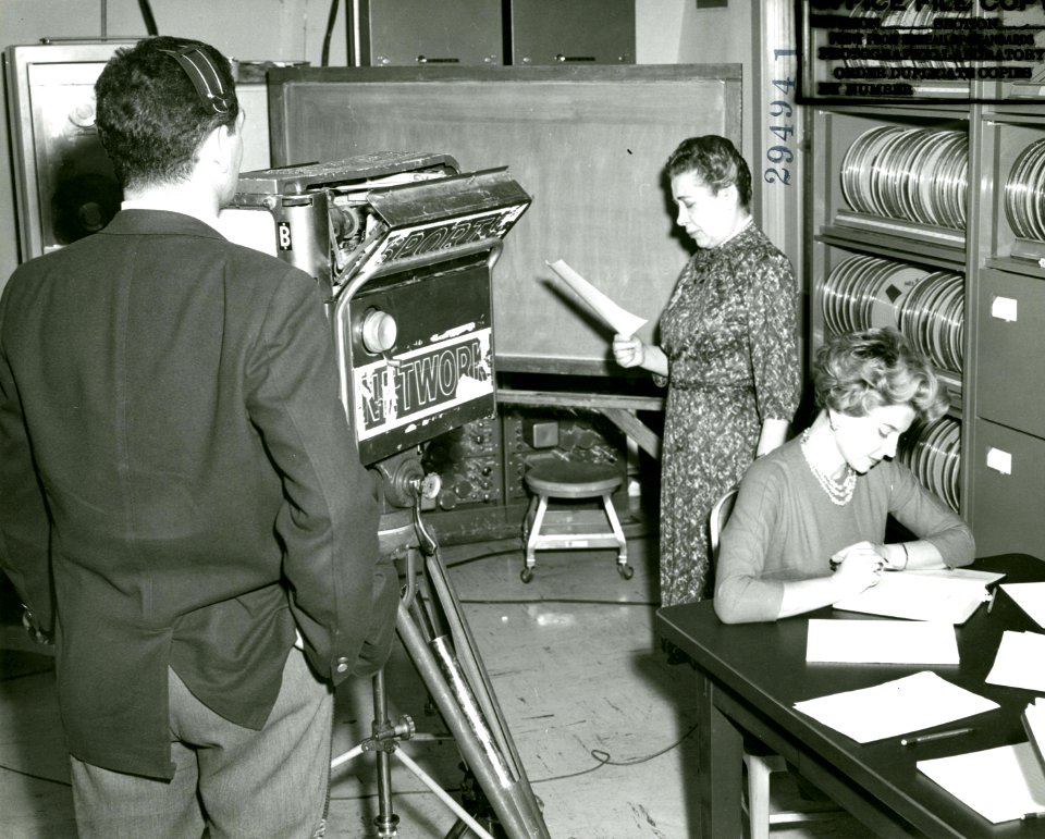 Ida Rhodes filming at IBM 003
