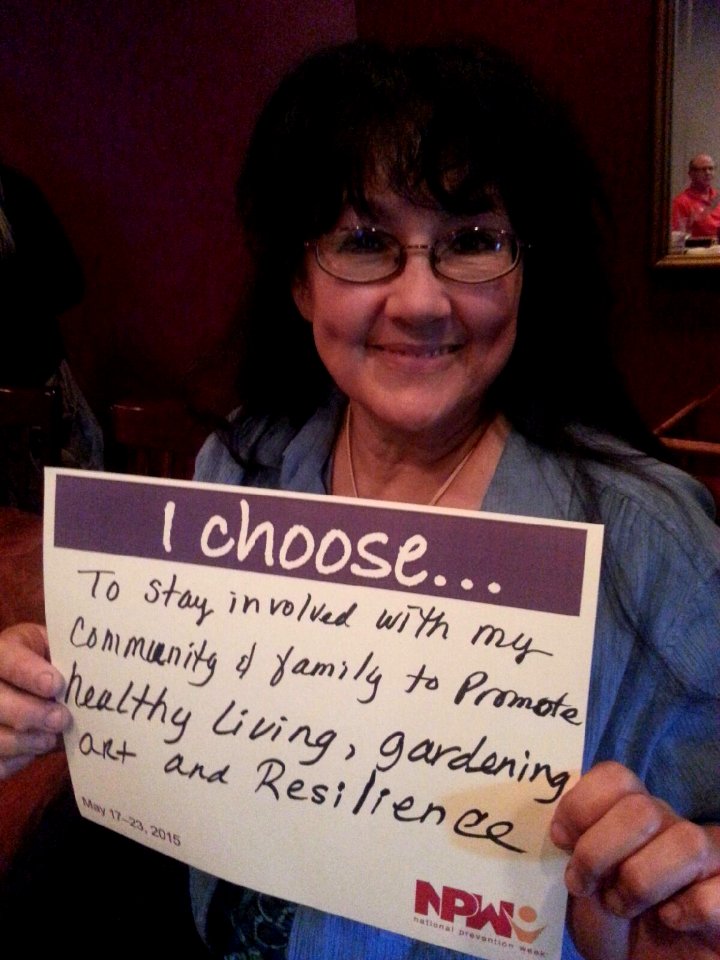 I choose...to stay involved with my community and family to promote healthy living, gardening, art and resilience (18019198740)