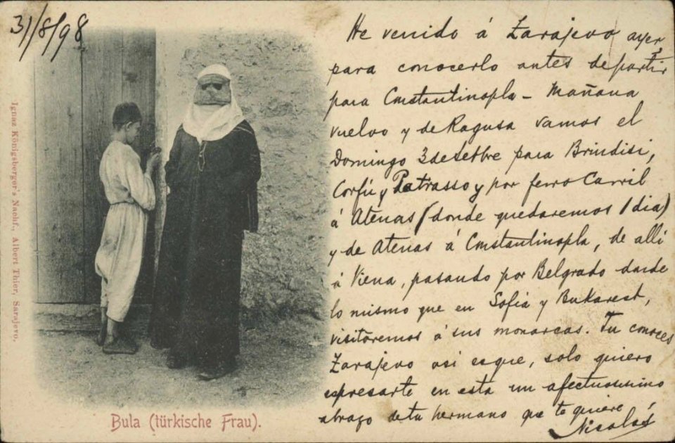 Ignaz Konigsberger's Verlag, Bula (Türkische Frau)