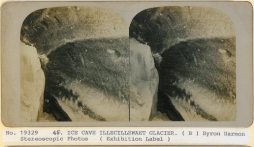 Ice cave Illecillewaet Glacier Photo B (HS85-10-19329) original