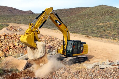 Excavators cat caterpillar