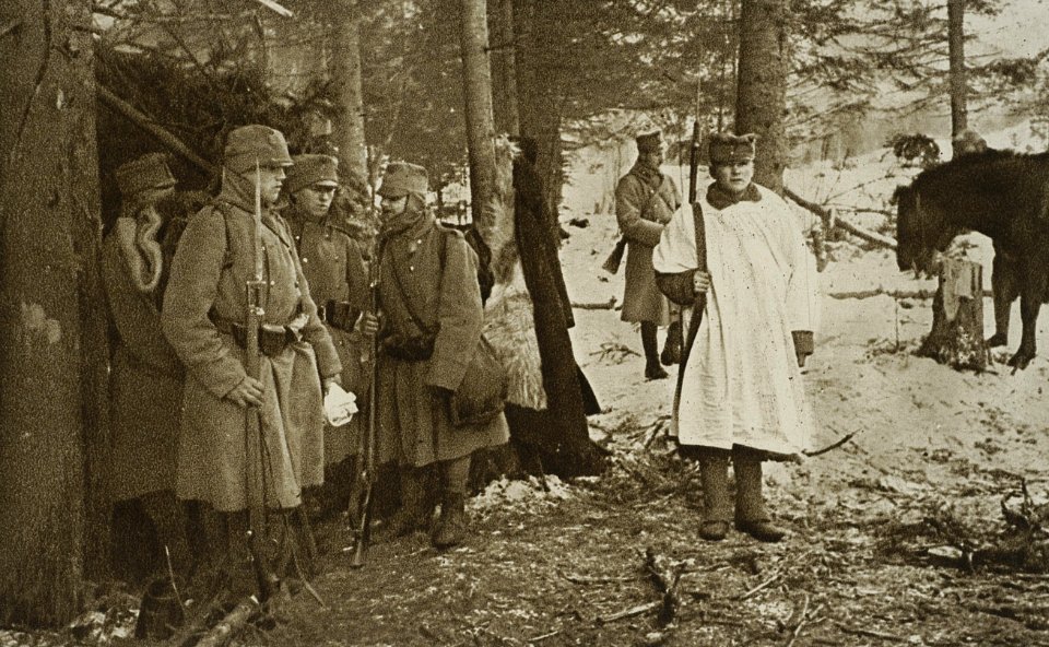 II Brygada Legionów Polskich - zmiana warty