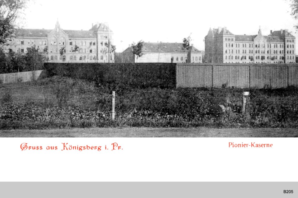 ID003773 B205 Pionierkaserne