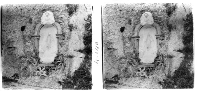 Iconografia a un mur de Montserrat
