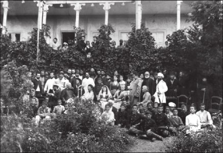 Ilia Chavchavadze on a party in Saguramo1