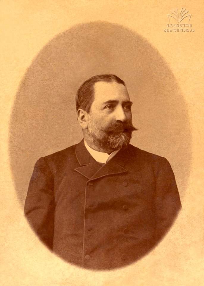 Ilia Chavchavadze by Alexander Roinashvili.