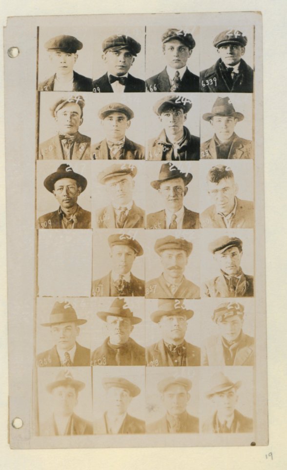 Identification Department, Calgary - Criminal Identification Book - 19 (HS85-10-38280-19) original