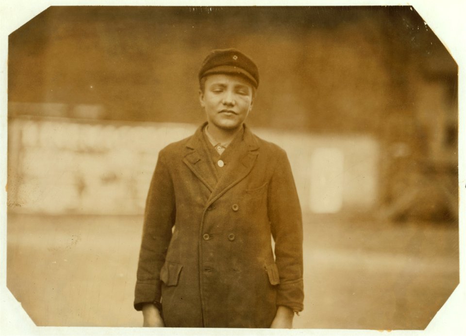 Illiterate boy who understands no English. Stanley Cherpial, 13 Gardner Rd. Works in Room -7. LOC nclc.02420