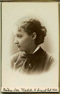 Ida Hodell, porträtt - SMV - H4 084