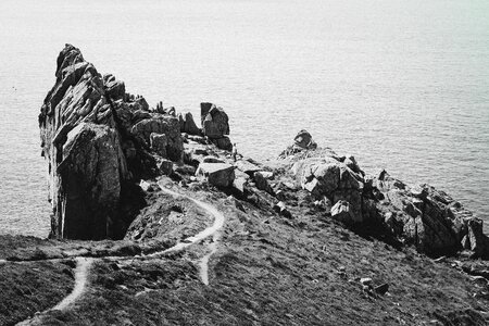 Nature landscape cliff photo