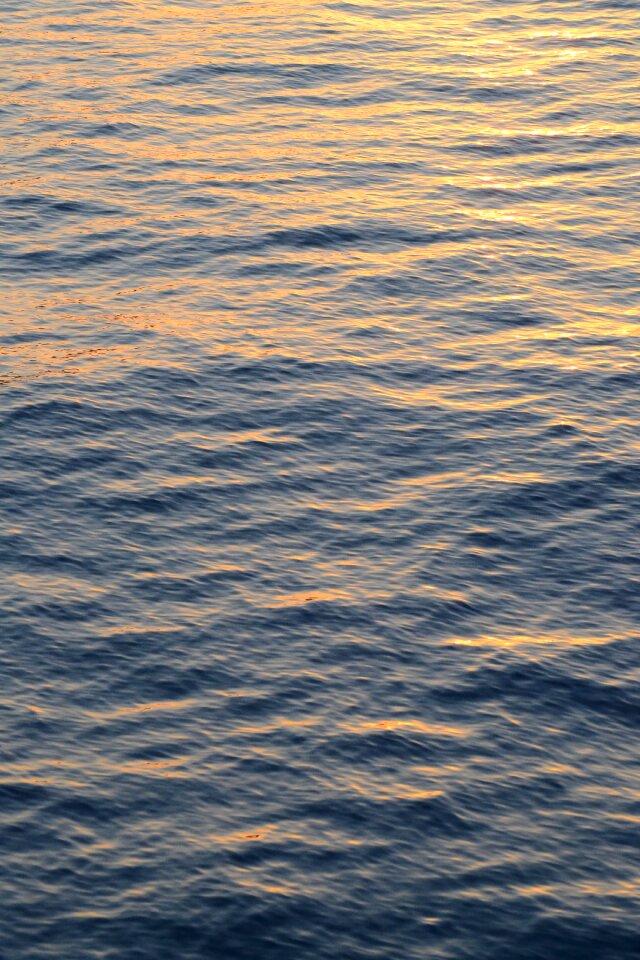 Ocean blue nature