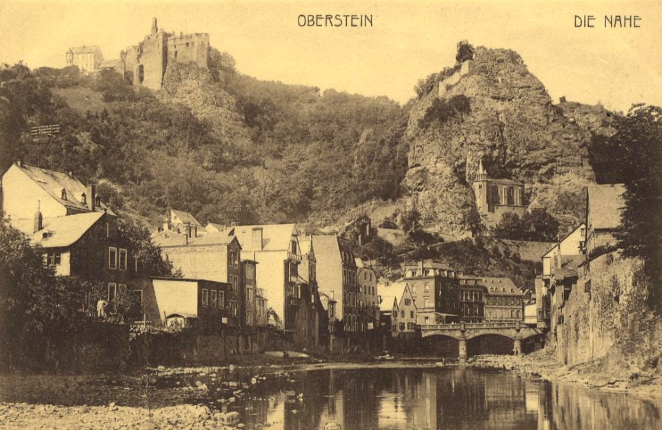 Idar-Oberstein, Rheinland-Pfalz - Stadtansicht (Zeno Ansichtskarten)