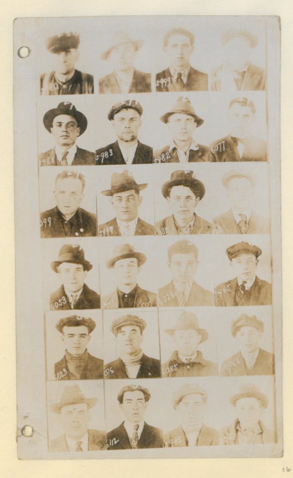 Identification Department, Calgary - Criminal Identification Book - 16 (HS85-10-38280-16) original