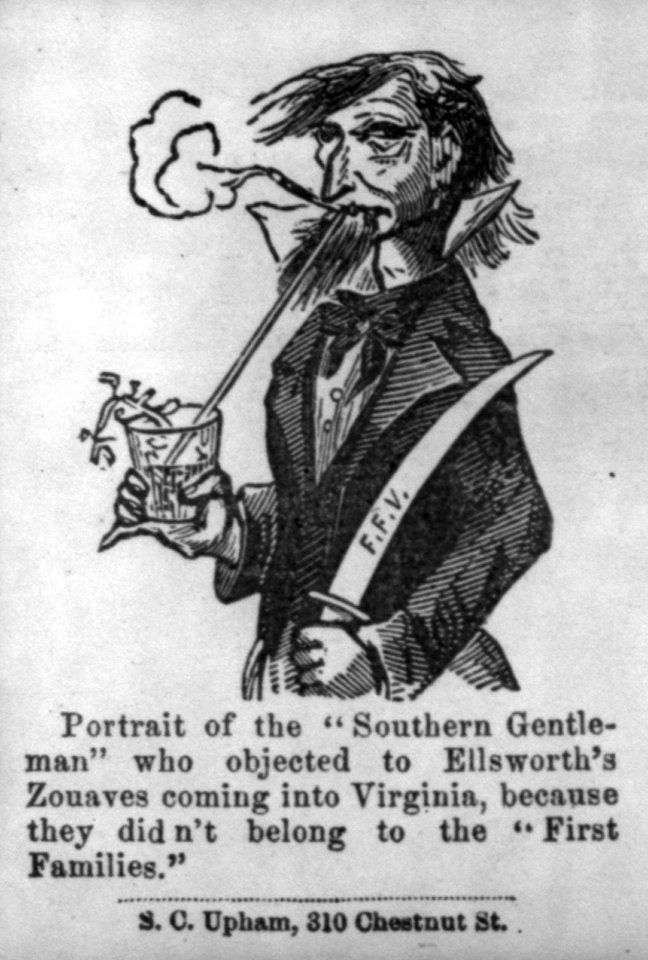 Illustrated Civil War Union Envelopes)- (Caricature of Southern Gentleman LCCN2005697077