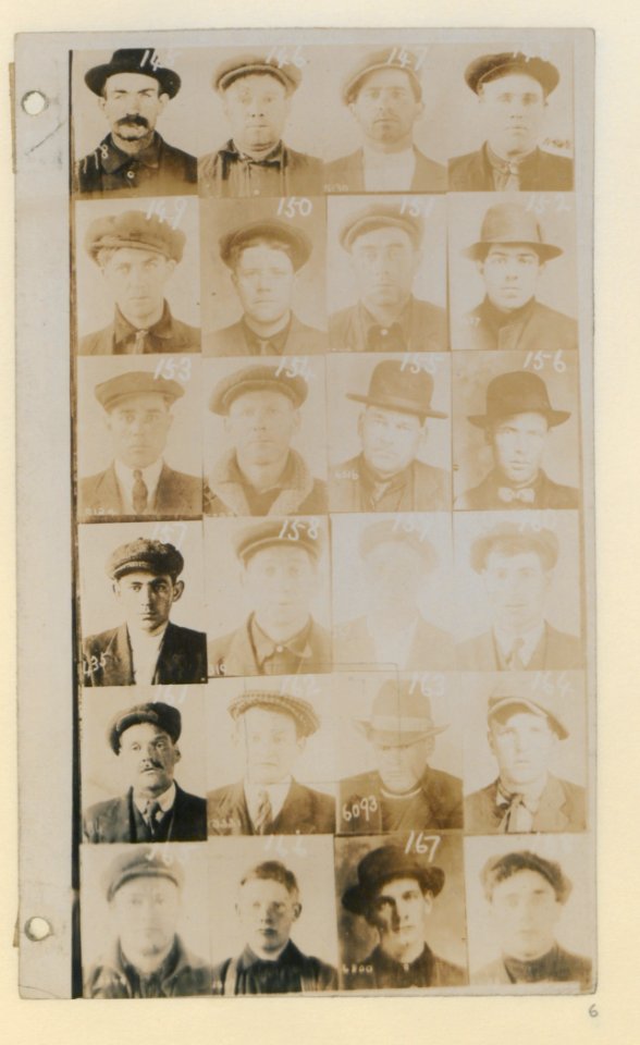 Identification Department, Calgary - Criminal Identification Book - 6 (HS85-10-38280-6) original