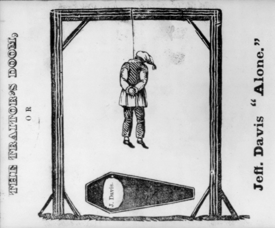Illustrated Civil War Union Envelopes)- The Traitor's Doom, or Jeff. Davis Alone LCCN2005697086