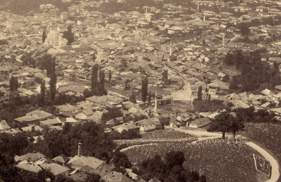 Ignaz Konigsberger, Panorama Sarajeva (Alifakovac)