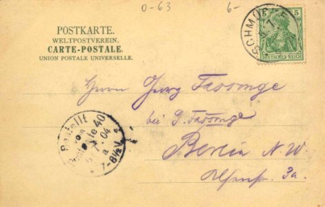 Ilmenau, Thüringen - Stadtansicht (back) (Zeno Ansichtskarten)