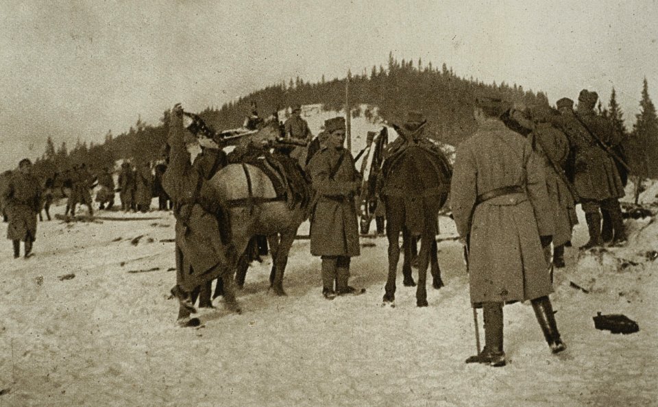 II Brygada Legionów Polskich - karabiny maszynowe