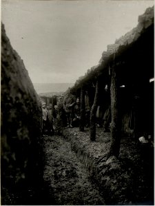 Im Schützengraben des Feldjägerbataillons 4 südöstlich von Malin, am 3.I.1916 (BildID 15541435)