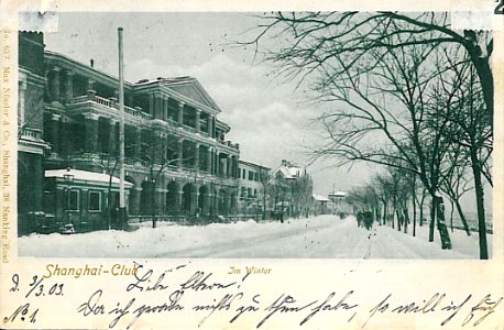 Im Winter Shanghai Club 1903