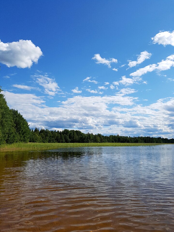 Wide nature water