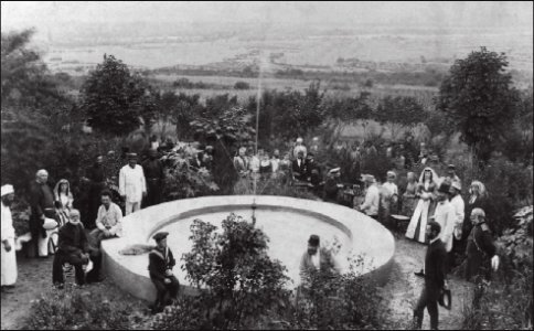 Ilia Chavchavadze on a party in Saguramo