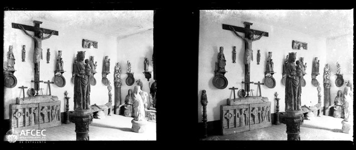 Imatges religioses al museu Diocesà de Solsona