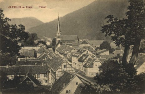 Ilfeld, Thüringen - Stadtansicht (2) (Zeno Ansichtskarten)