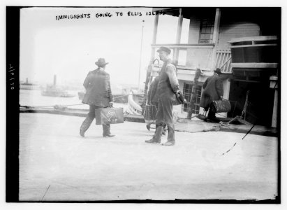 Immigrants going to Ellis Island LCCN2014689105