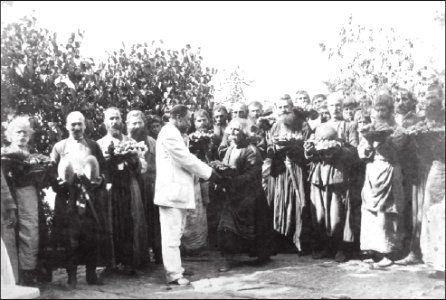Ilia Chavchavadze on a party in Saguramo2
