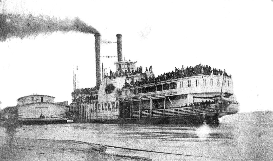 Ill-fated Sultana, Helena, Arkansas, April 27, 1865