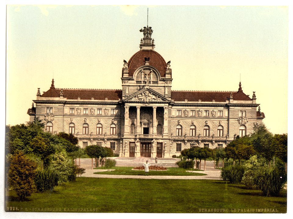 Imperial Palace, Strassburg, Alsace Lorraine, Germany-LCCN2002695086