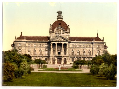 Imperial Palace, Strassburg, Alsace Lorraine, Germany-LCCN2002695086