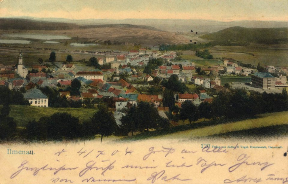 Ilmenau, Thüringen - Stadtansicht (Zeno Ansichtskarten)