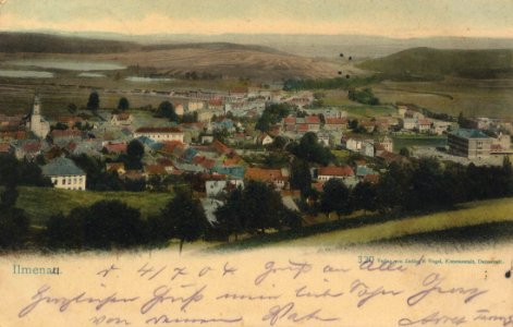 Ilmenau, Thüringen - Stadtansicht (Zeno Ansichtskarten)