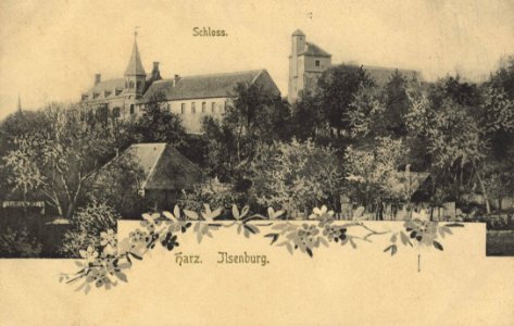 Ilsenburg (Harz), Sachsen-Anhalt - Schloss (2) (Zeno Ansichtskarten)