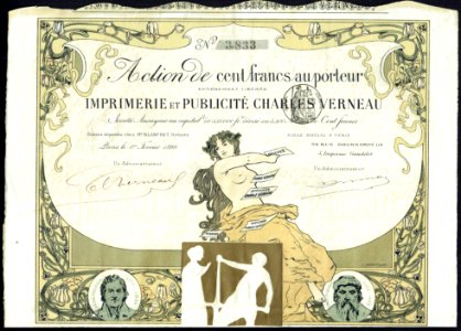 Imprimerie et Publicité Charles Verneau 1899