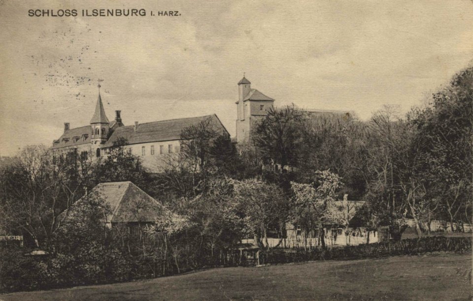 Ilsenburg (Harz), Sachsen-Anhalt - Schloss (Zeno Ansichtskarten)