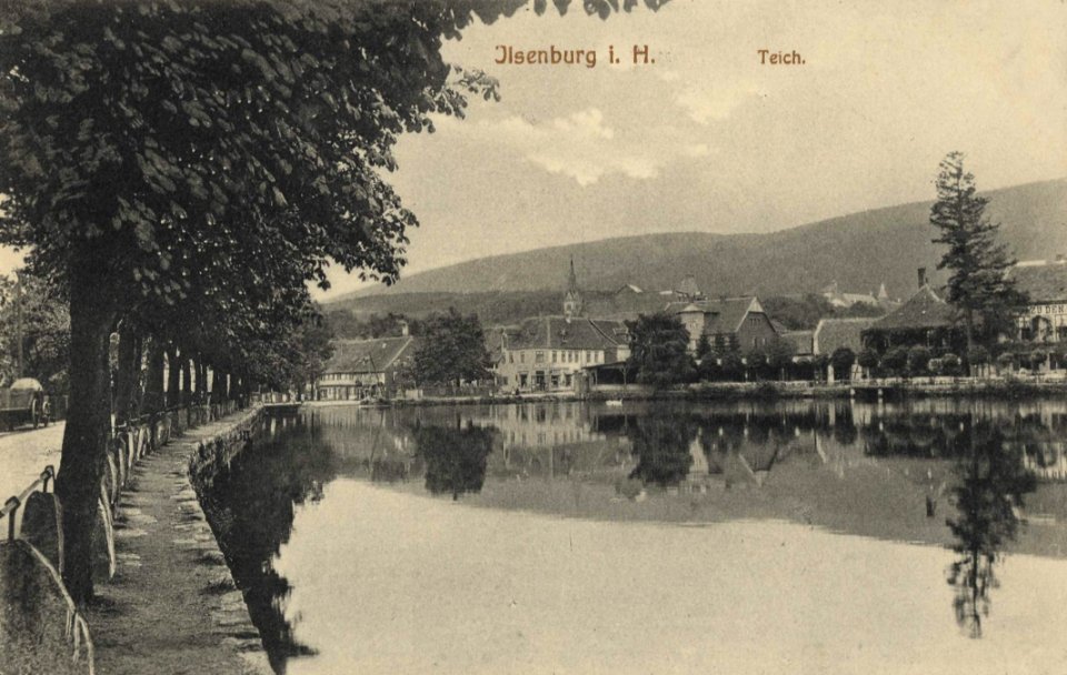 Ilsenburg (Harz), Sachsen-Anhalt - Teich (Zeno Ansichtskarten)