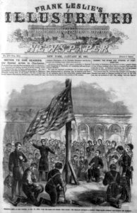 Impressive scene at Fort Sumter - Dec. 27, 1860 LCCN2004676939