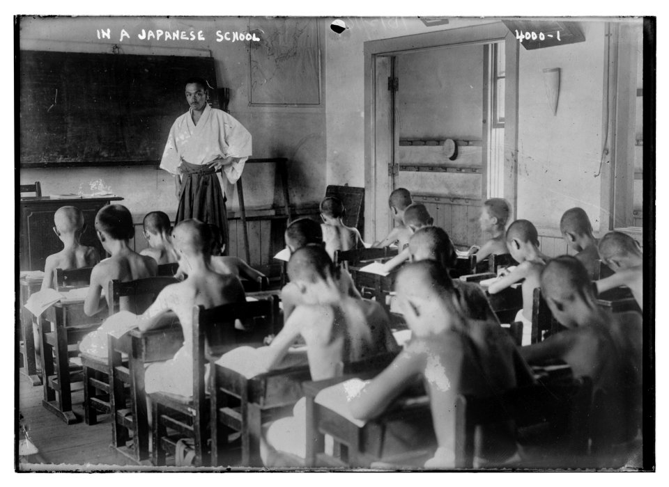 In a Japanese school LCCN2014702841