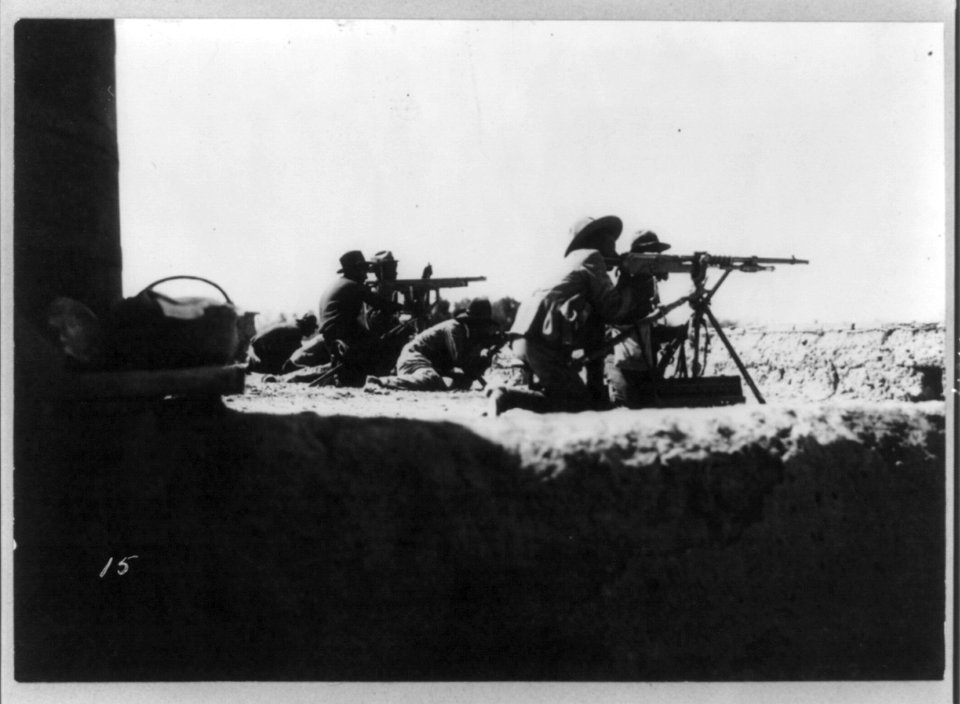 In action - Mexican War LCCN2002707923