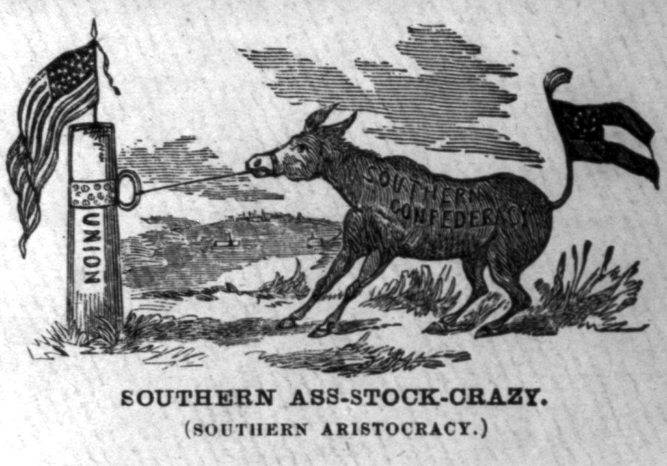 Illustrated Civil War Union Envelopes)- Southern Ass-Stock-Crazy LCCN2005697076