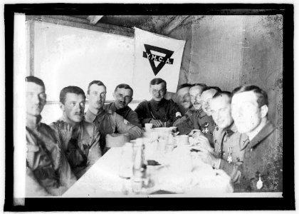 In an American Y.M.C.A. Hut for Czecho-Slovaks in Siberia LCCN2016822056
