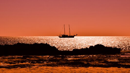 Coast sea landscape photo